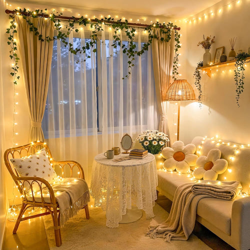168FT 600 LED Christmas Lights Outdoor Waterproof Clear Wire Warm White Christmas Tree Lights Plug in String Fairy Lights for outside Indoor for Bedroom Wedding Party Holiday Xmas Decorations