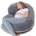 Pregnancy Pillow,Maternity Body Pillow for Sleeping,C Shaped Body Pillow for Pregnant Women