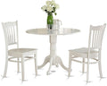 3 PC Small Kitchen Table Set-Kitchen Table and 2 Kitchen Chairs.
